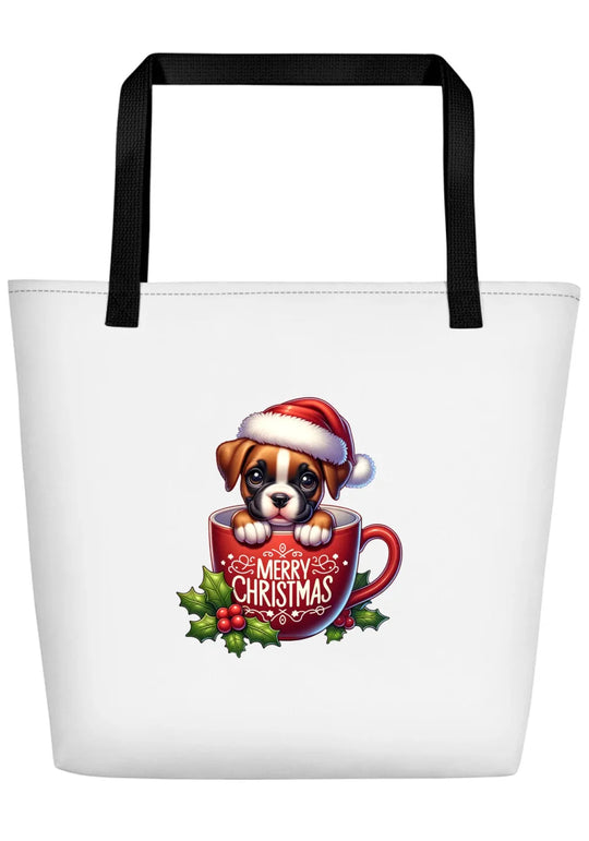   Christmas Dog Collection – Holiday Large Tote Bag  Nextuniq 