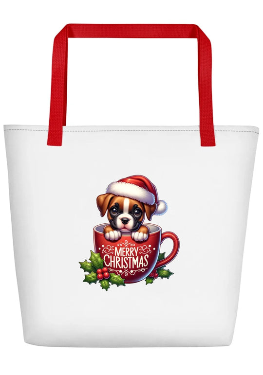   Christmas Dog Collection – Holiday Large Tote Bag  Nextuniq 