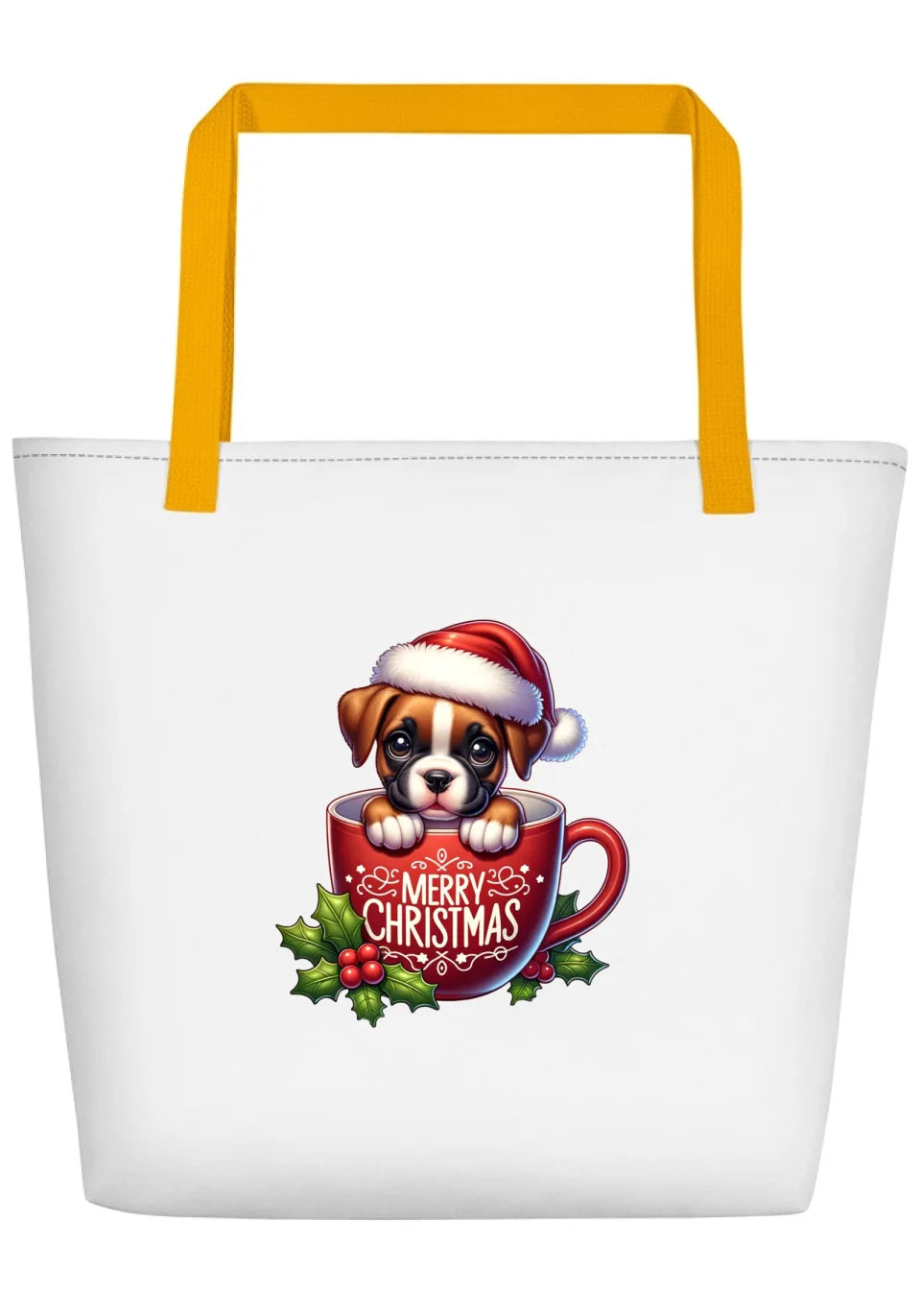   Christmas Dog Collection – Holiday Large Tote Bag  Nextuniq 