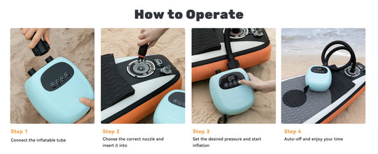 dwndpump 20PSI Electric SUP Pump for Paddle Boards