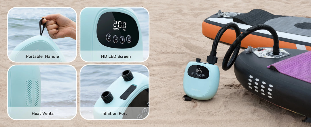 dwndpump 20PSI Electric SUP Pump for Paddle Boards