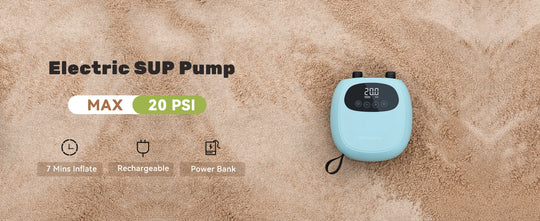 dwndpump 20PSI Electric SUP Pump for Paddle Boards