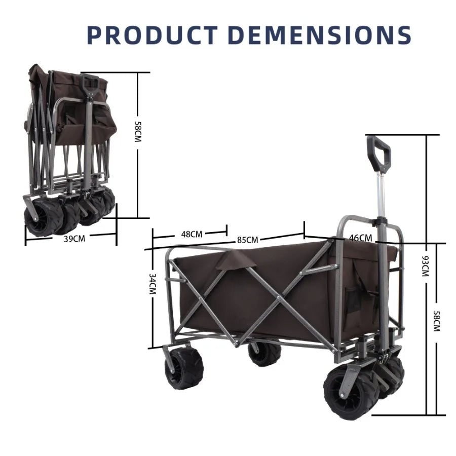 Camping & Outdoor Foldable Wagon
