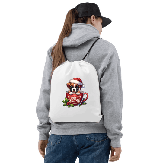   Christmas Dog Collection – Holiday String Backpack  Nextuniq 